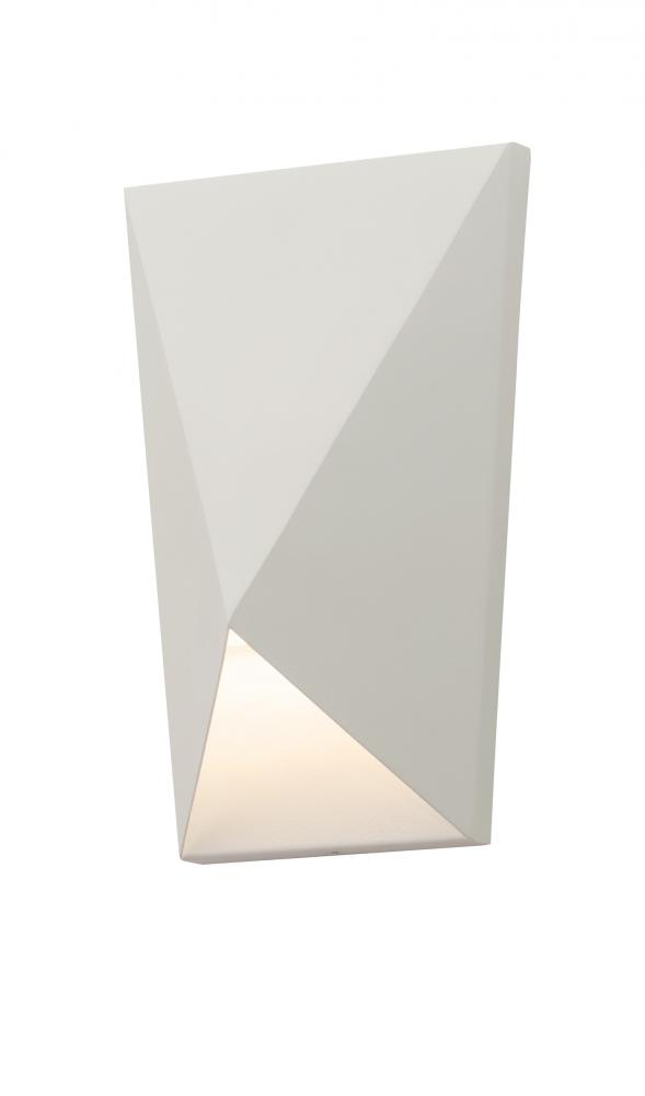 Knox LED Outdoor Sconce - White