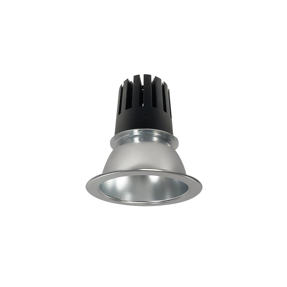 4" Sapphire III Round Open Reflector, 2500lm, 3500K, Narrow Flood Optic, Diffused Clear