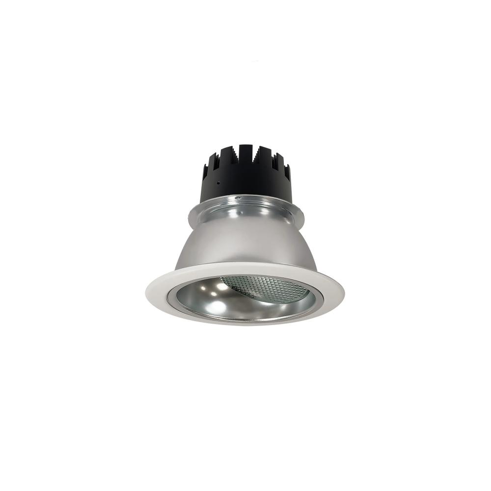 4" Sapphire III Round Wall Wash Reflector, 900lm, 3000K, Flood Optic, Diffused Clear