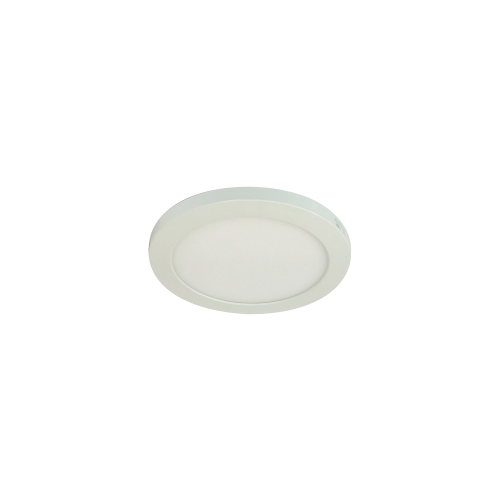 6" ELO+ Surface Mounted LED, 700lm / 12W, 3000K, 90+ CRI, 120V Triac/ELV Dimming, White