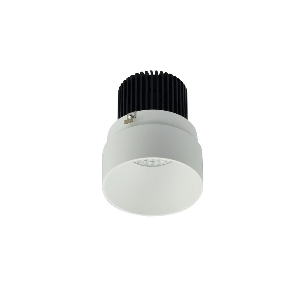 2" Iolite LED Round Trimless Downlight, 1000lm / 14W, 4000K, Matte Powder White Finish