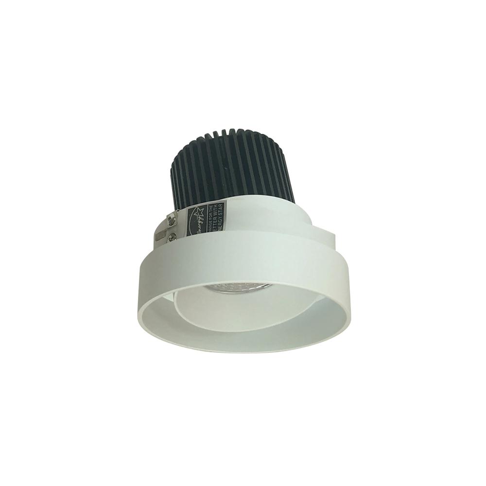 4" Iolite LED Round Trimless Adjustable, 1000lm / 14W, 5000K, White Adjustable / White Reflector