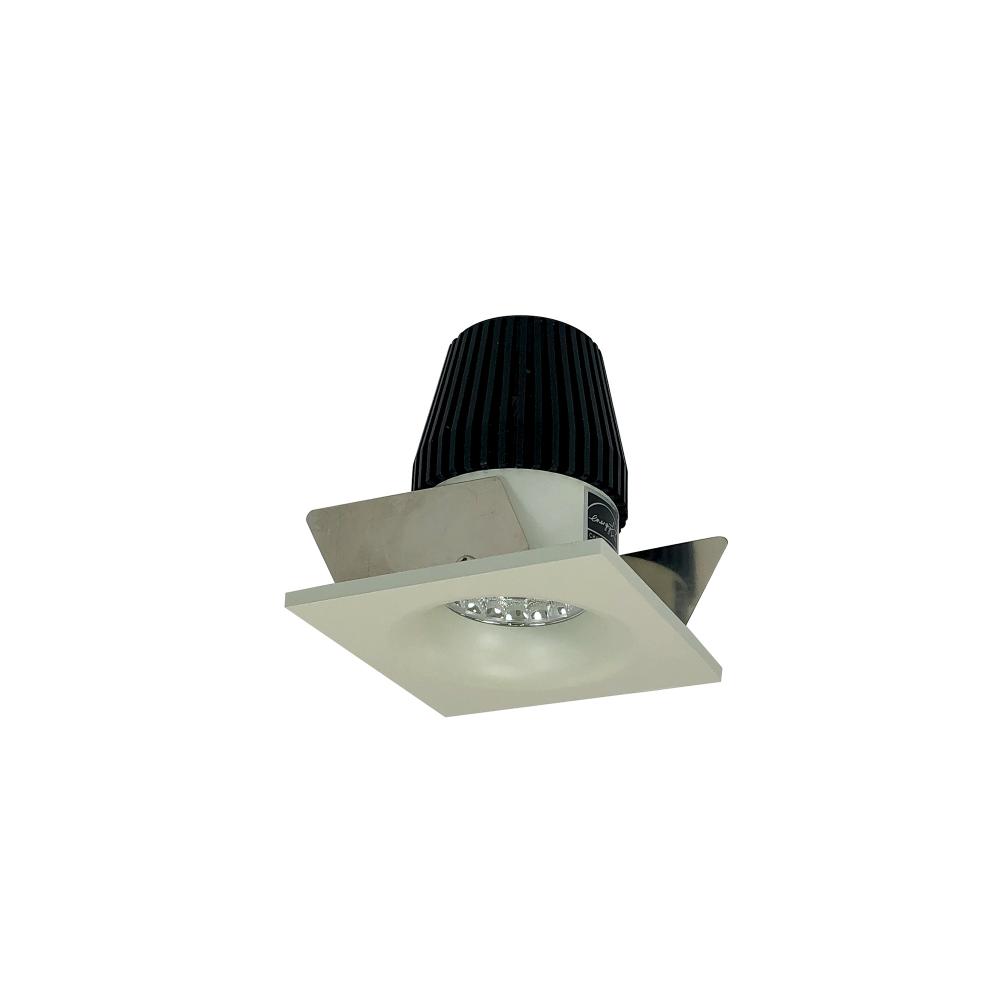 1" Iolite LED BWF Square Bullnose, 600lm, 3000K, White Reflector / White Flange