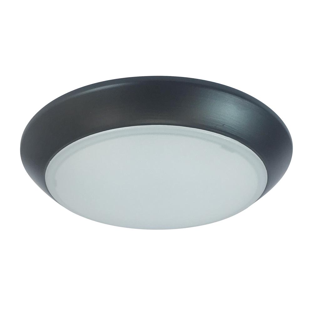 8" AC Opal LED Surface Mount, 2150lm / 30W, 5000K, Bronze finish