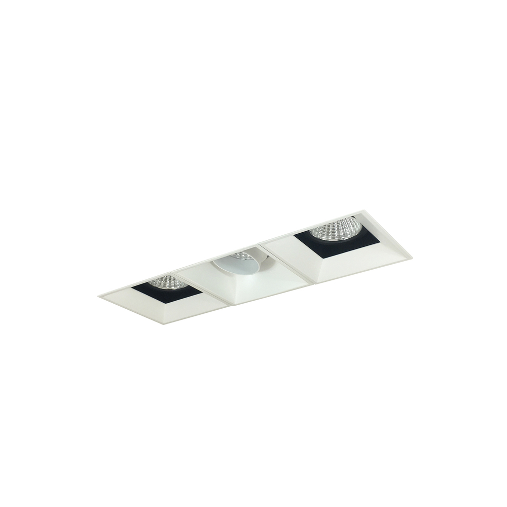 Iolite MLS 3-Head Trimless Reflector Kit, Comfort Dim, 800lm, Black/MPW Adj. Snoot/Fixed Downlt.