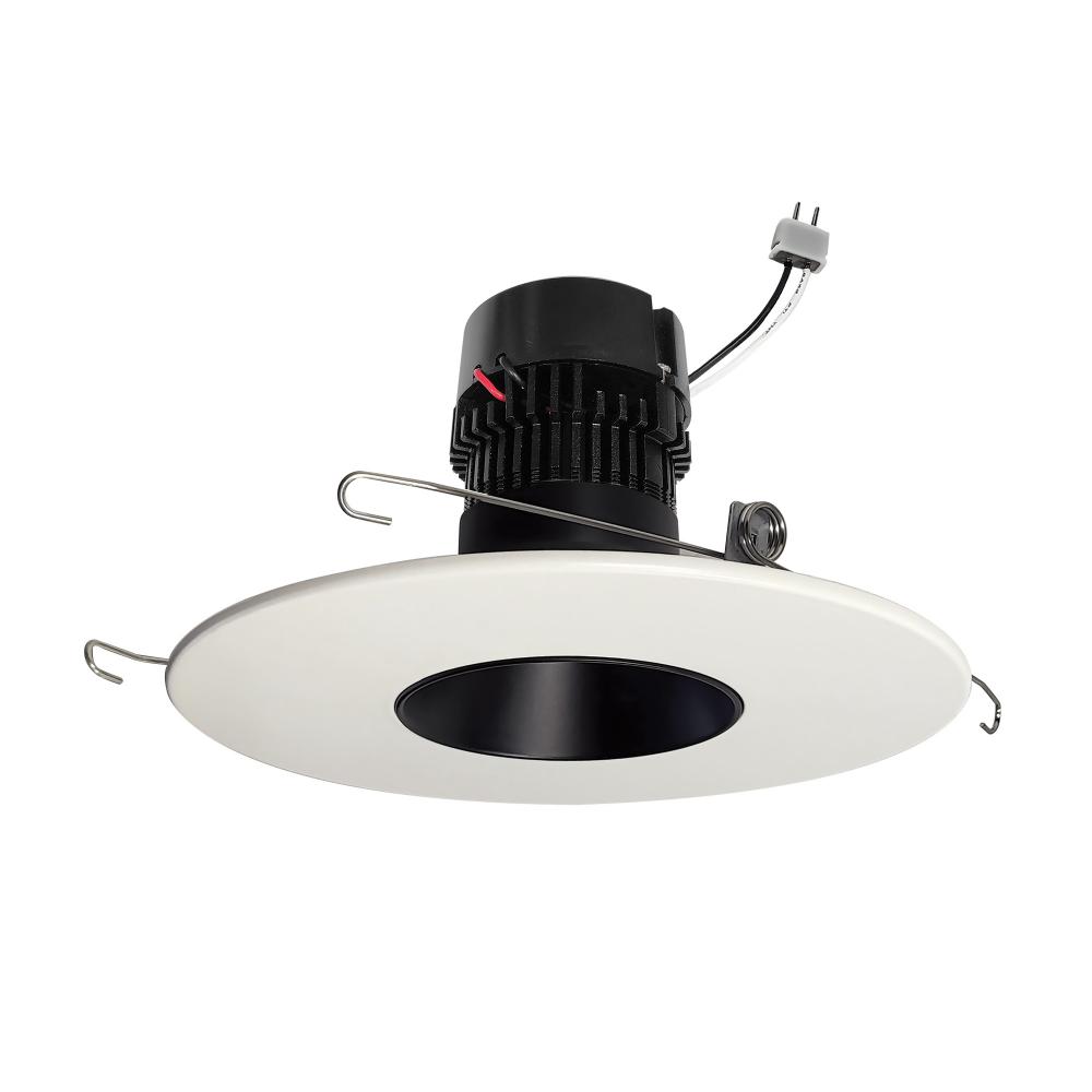 5"/6" Pearl Low Voltage LED Round Retrofit Reflector, 1150lm / 11W, 2700K, Black Reflector /