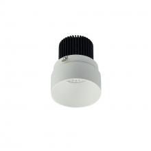 Nora NIO-2RTLNDC40XMPW/10 - 2" Iolite LED Round Trimless Downlight, 1000lm / 14W, 4000K, Matte Powder White Finish