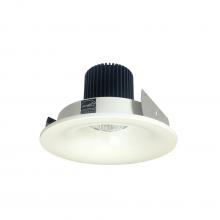 Nora NIO-4RNB27XWW/10 - 4" Iolite LED Round Bullnose, 1000lm / 14W, 2700K, White Finish