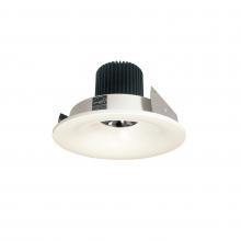 Nora NIO-4RNB35QWW - 4" Iolite LED Round Bullnose, 10-Degree Optic, 950lm / 12W, 3500K, White Finish