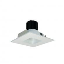 Nora NIO-4SNDSQ35QMPW - 4" Iolite LED Square Reflector with Square Aperture, 10-Degree Optic, 850lm / 12W, 3500K, Matte