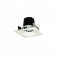 Nora NIOB-2SNB35QWW - 2" Iolite LED Square Bullnose, 10-Degree Optic, 800lm / 12W, 3500K, White Finish