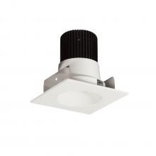 Nora NIOB-2SNDC27QWW - 2" Iolite LED Square Reflector with Round Aperture, 10-Degree Optic, 800lm / 12W, 2700K, White