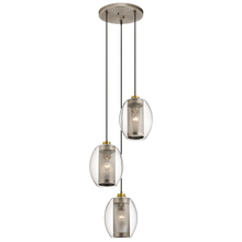 Kichler 44103AP - Pendant 3Lt