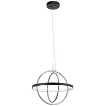 Kichler 84161 - Arvo™ Small LED Orb Chandelier Matte Black