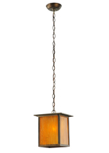 Meyda Blue 142032 - 9.5"Sq Roylance Prime Pendant