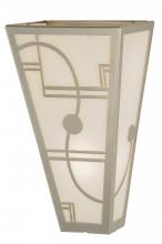 Meyda Blue 146937 - 8" Wide Revival Deco Wall Sconce