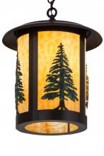 Meyda Blue 184304 - 14"W Fulton Tall Pines Pendant