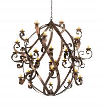 Meyda Blue 221488 - 100" Wide Caliope 32 Light Chandelier