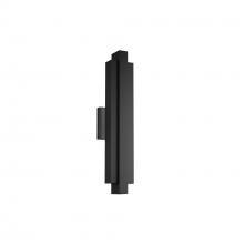 WAC US WS-W57422-35-BK - Arrow Outdoor Wall Sconce Light