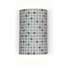 A-19 M20308-GR - One Light Grey Wall Light