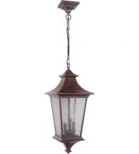 Craftmade Z1371-AG - Argent II 3 Light Outdoor Pendant in Aged Bronze