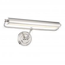 Crystorama MLR-202-PN - Miller Integrated LED Polished Nickel Picture Light