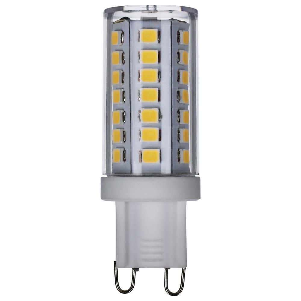 5 Watt; JCD LED; Clear; 4000K; G9 Base; 120 Volt