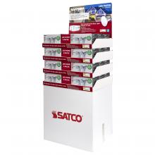 Satco Products Inc. D2112 - Display Unit Containing 24 Boxes of S29457; 12 x 2-Pack; 15 Watt; 120 Volt; Medium Base; DO NOT