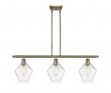 Innovations Lighting 516-3I-AB-G654-8 - Cindyrella - 3 Light - 36 inch - Antique Brass - Cord hung - Island Light