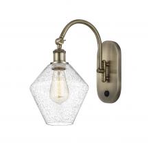 Innovations Lighting 518-1W-AB-G654-8 - Cindyrella - 1 Light - 8 inch - Antique Brass - Sconce