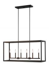 Generation Lighting 6634506-710 - Six Light Island Pendant