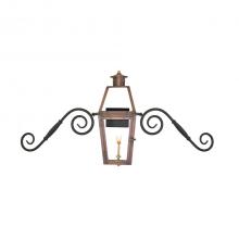 Primo Gas Lanterns AD-24G_MOU - Gas w/Moustache Scrolls