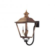 Primo Gas Lanterns JL-27E_GN - Two Light Gooseneck Bracket