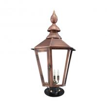 Primo Gas Lanterns VB-36E_CT/PM - Three Light Pier and Post Mounts