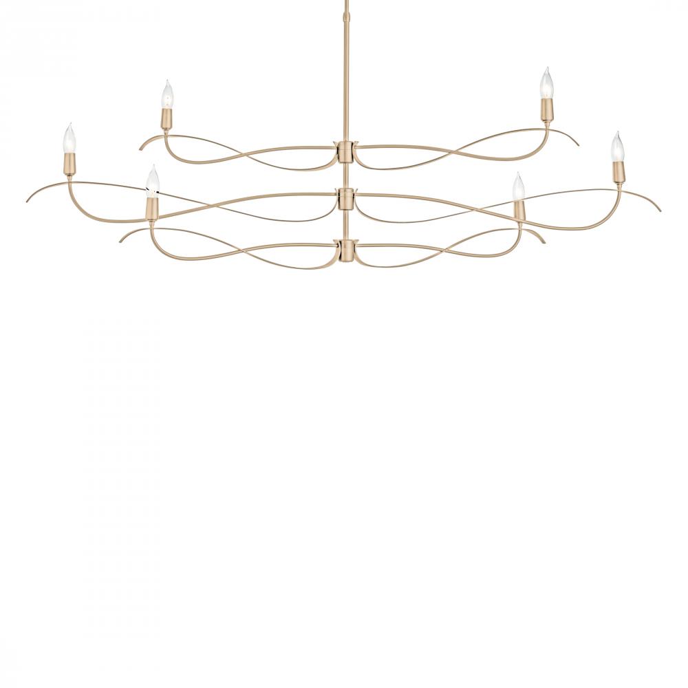 Willow 6-Light Large Chandelier