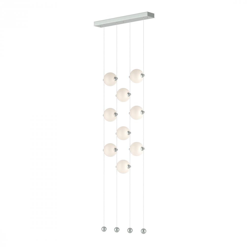 Abacus 9-Light Ceiling-to-Floor LED Pendant