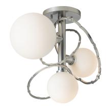 Hubbardton Forge 121360-SKT-85-GG0712 - Olympus 3-Light Semi-Flush