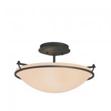 Hubbardton Forge 124302-SKT-20-SS0047 - Plain Small Semi-Flush