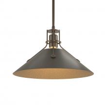 Hubbardton Forge 134550-SKT-MULT-05-14 - Henry Medium Steel Shade Pendant