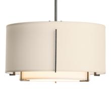 Hubbardton Forge 139602-SKT-MULT-20-SF1099-SA1590 - Exos Small Double Shade Pendant