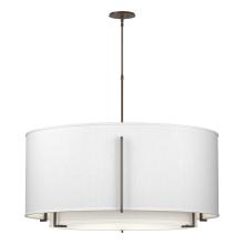 Hubbardton Forge 194642-SKT-05-SF3399-SF4299 - Exos Double Shade Large Scale Pendant