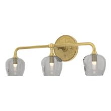 Hubbardton Forge 201342-SKT-86-86-YL0709 - Ume 3-Light Curved Arm Bath Sconce