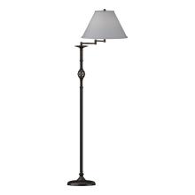 Hubbardton Forge 242160-SKT-14-SL1655 - Twist Basket Swing Arm Floor Lamp