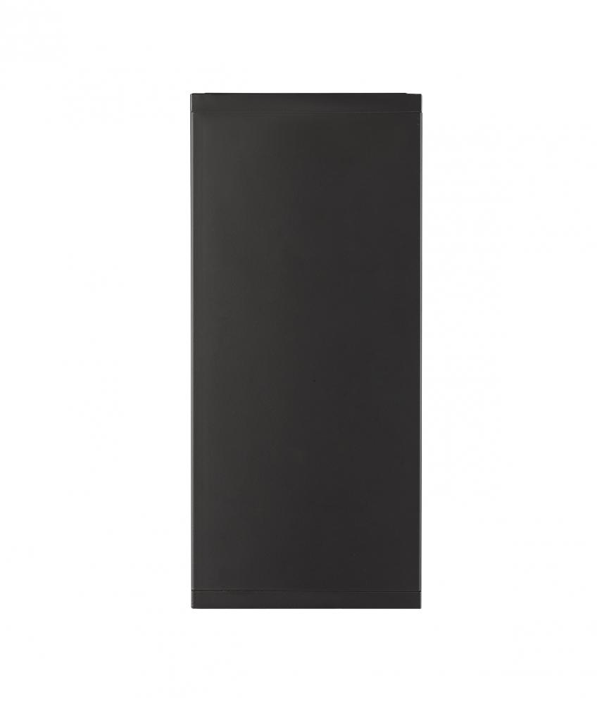 Vegas 1-Light Outdoor Wall Sconce Powder Coated Black