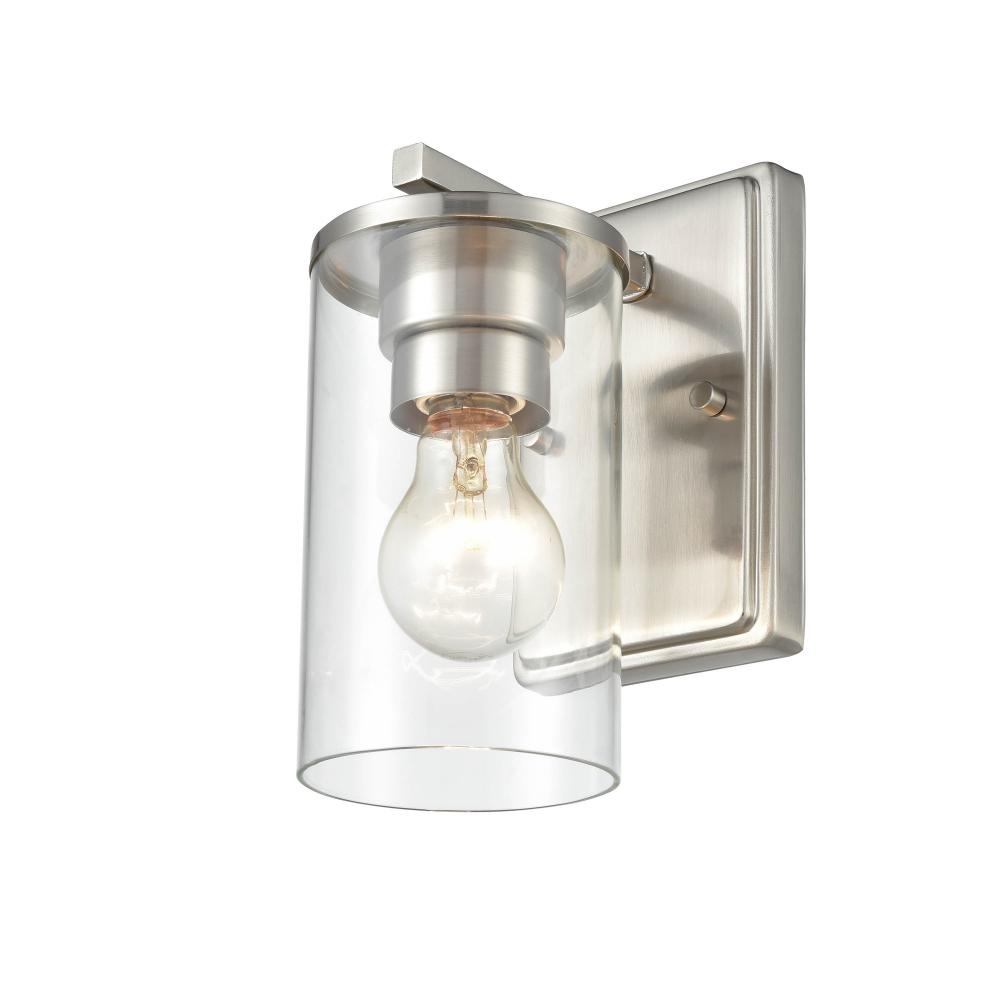 Verlana 1-Light Wall Sconce Brushed Nickel