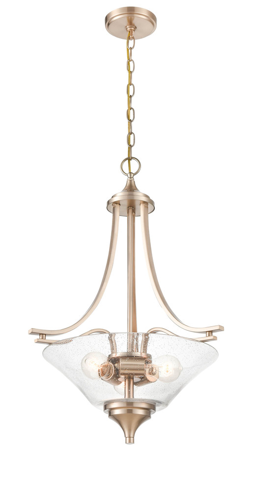 Natalie 3-Light Pendant light Modern Gold