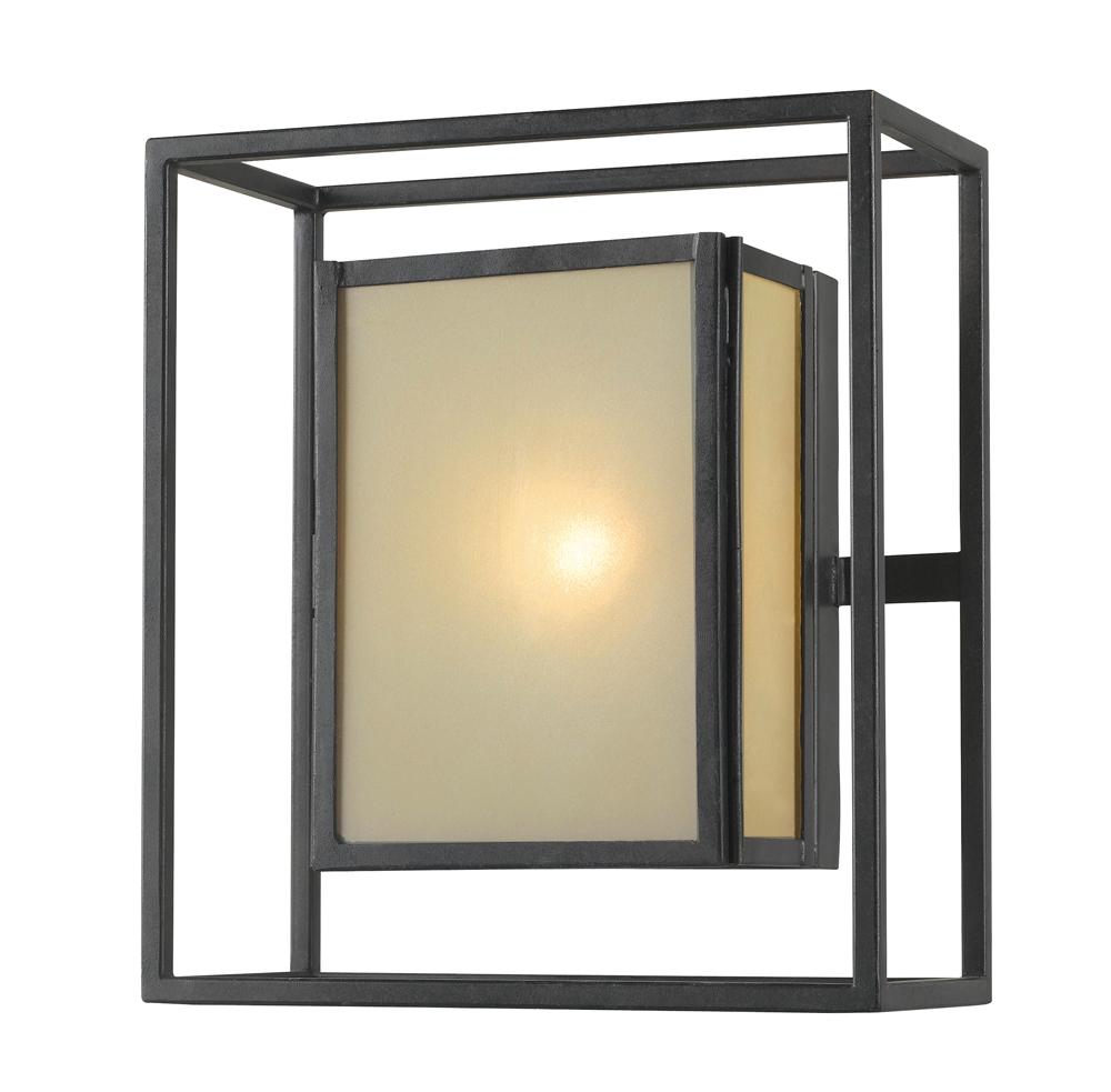 Wall-Mount Outdoor Aged Bronze Sconce