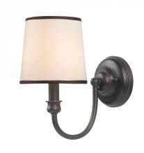 World Imports WI136129 - Brisbane 1-Light Euro Bronze Sconce