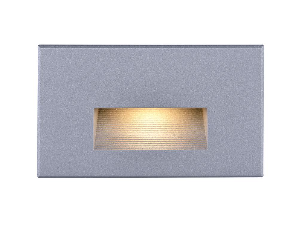 LED Horizontal Step Light - 5W - 3000K - Gray Finish - 120V