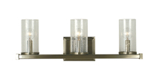 Framburg 1113 BN/F - 3-Light Brushed Nickel Compass Sconce